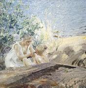 Anders Zorn efter nadet oil